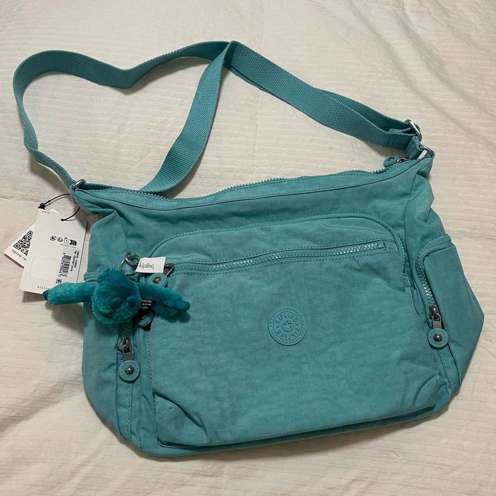 Kipling Gabbie Crossbody Bag / Deepest Aqua